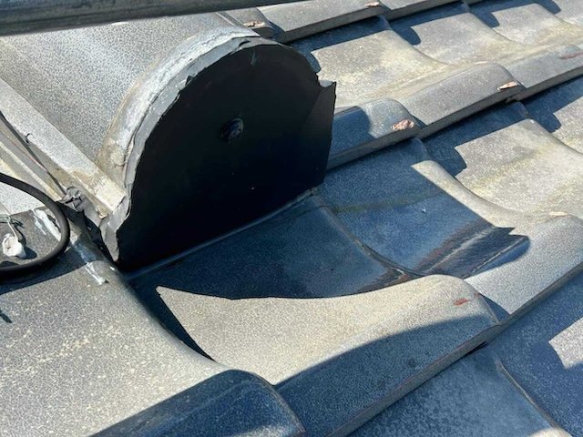 鬼巻き交換後・別角度